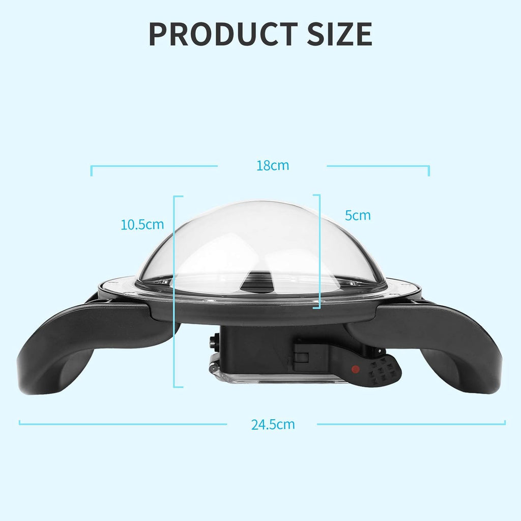 Dome Port Lens for GoPro Hero 9/10 Black Waterproof Case K422