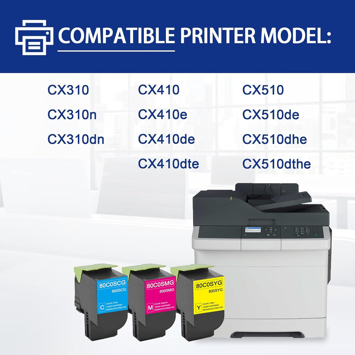 Compatible Magenta Toner Cartridge Replacement 1-Pack C26323