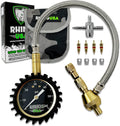Adjustable Tire Deflators with Gauge 0-60psi Automatic Tire Air Down Tool Y3733