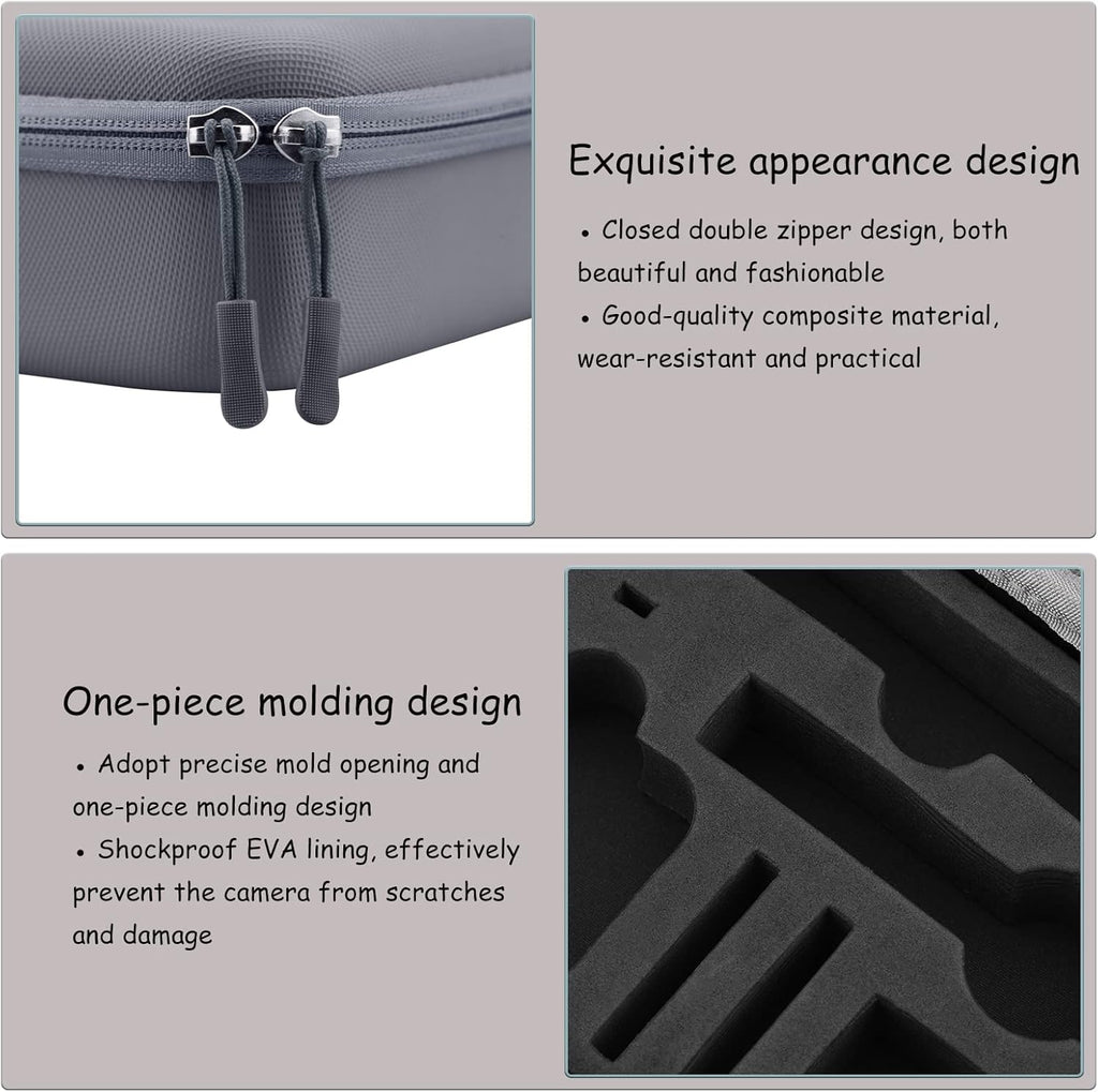 Grey EVA Camera Carrying Case Y77952