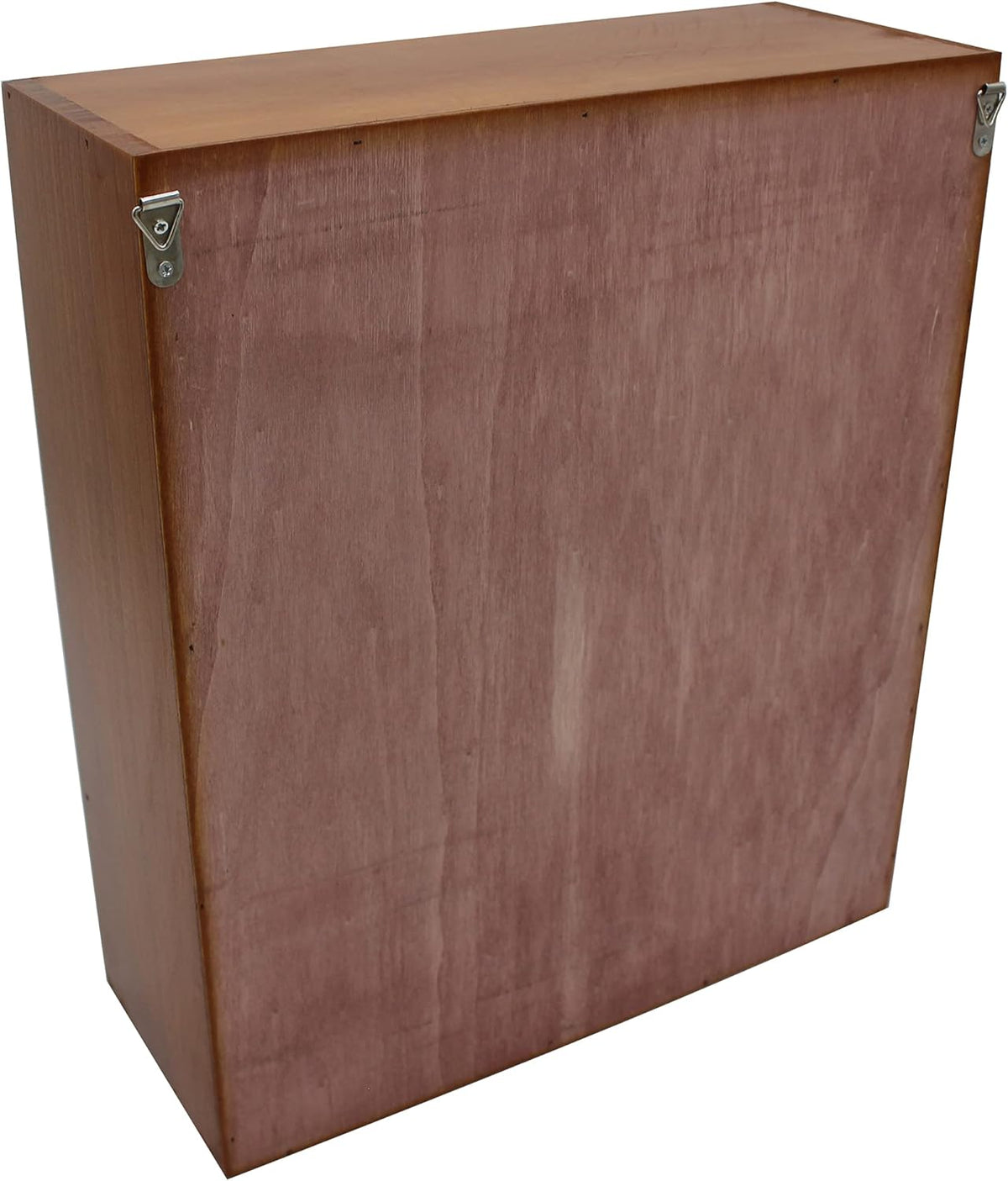 Wooden Storage Cabinet with Glass Double Doors and Adjustable Shelf Q382588