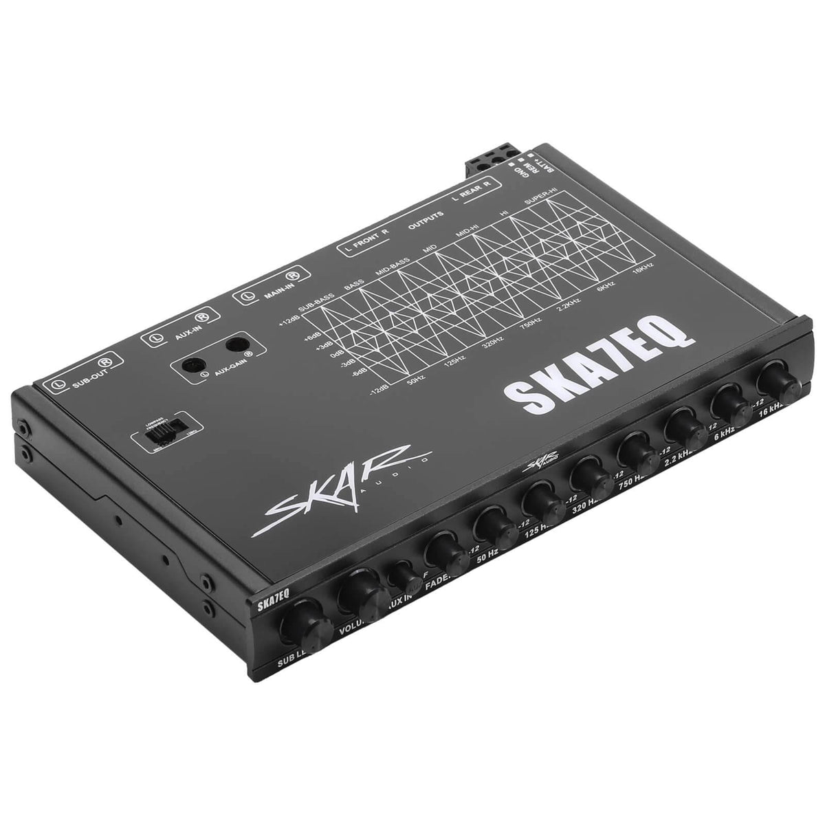 7 Band 1/2 DIN Car Audio Graphic Equalizer H9279