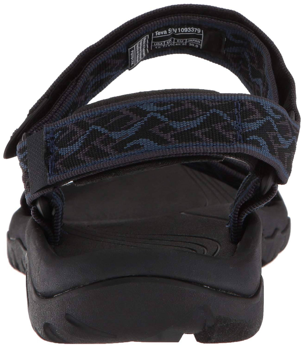 Men's Wavy Trail Navy Sandals U27675