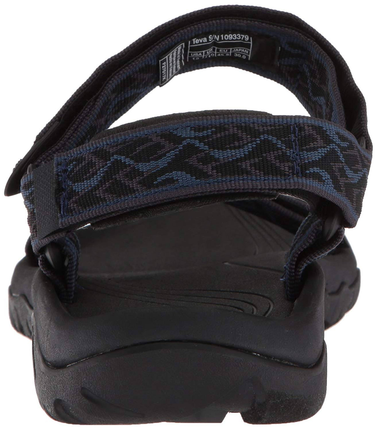 Men's Wavy Trail Navy Sandals U27675