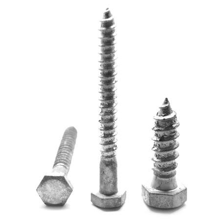 Hex Lag Screw Low Carbon Steel Hot Dip Galvanized Pk 10 U432386