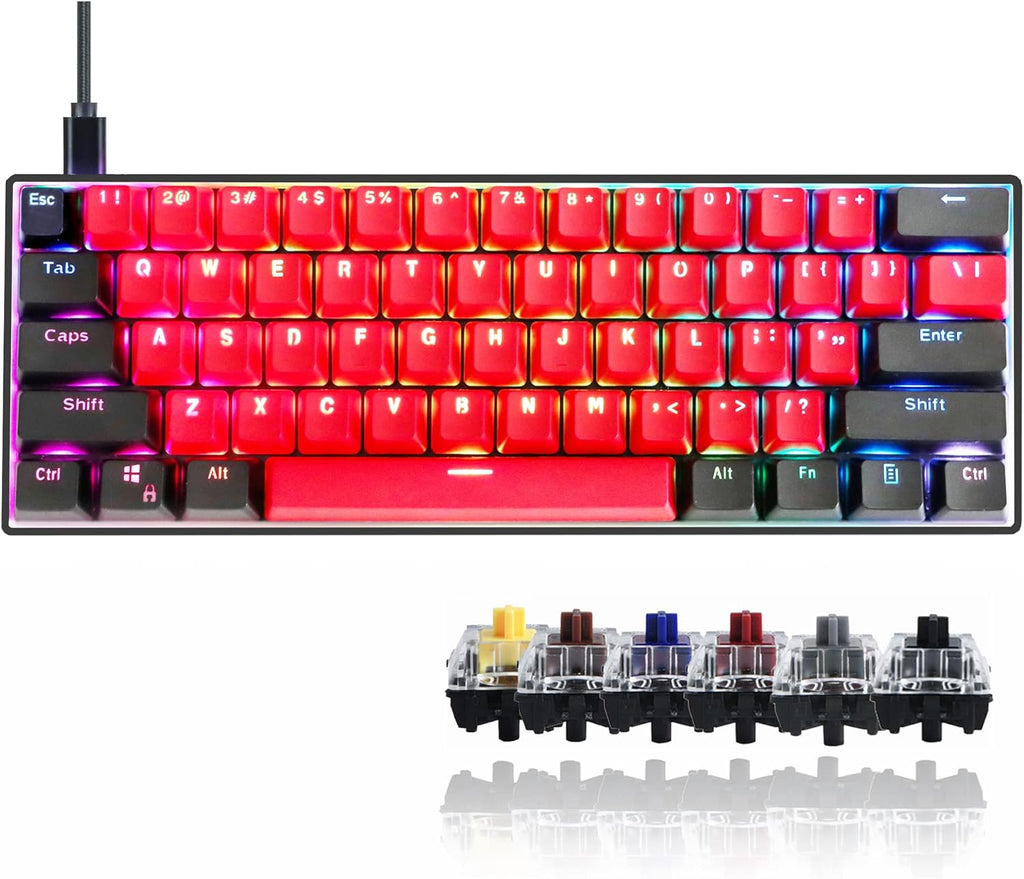60% Hot Swappable RGB Mechanical Keyboard S528