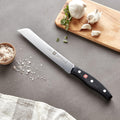 Bread Knife, Cake Knife, 8, Black/Stainless Steel A1738