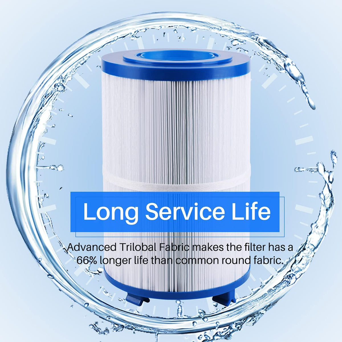 75 sqft Hot Tub Filter Cartridge 2 Pack K81634