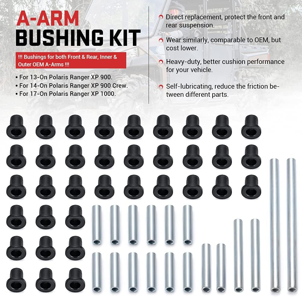 A-Arm Bushing Kit Set of Front and Rear Bushings J658837