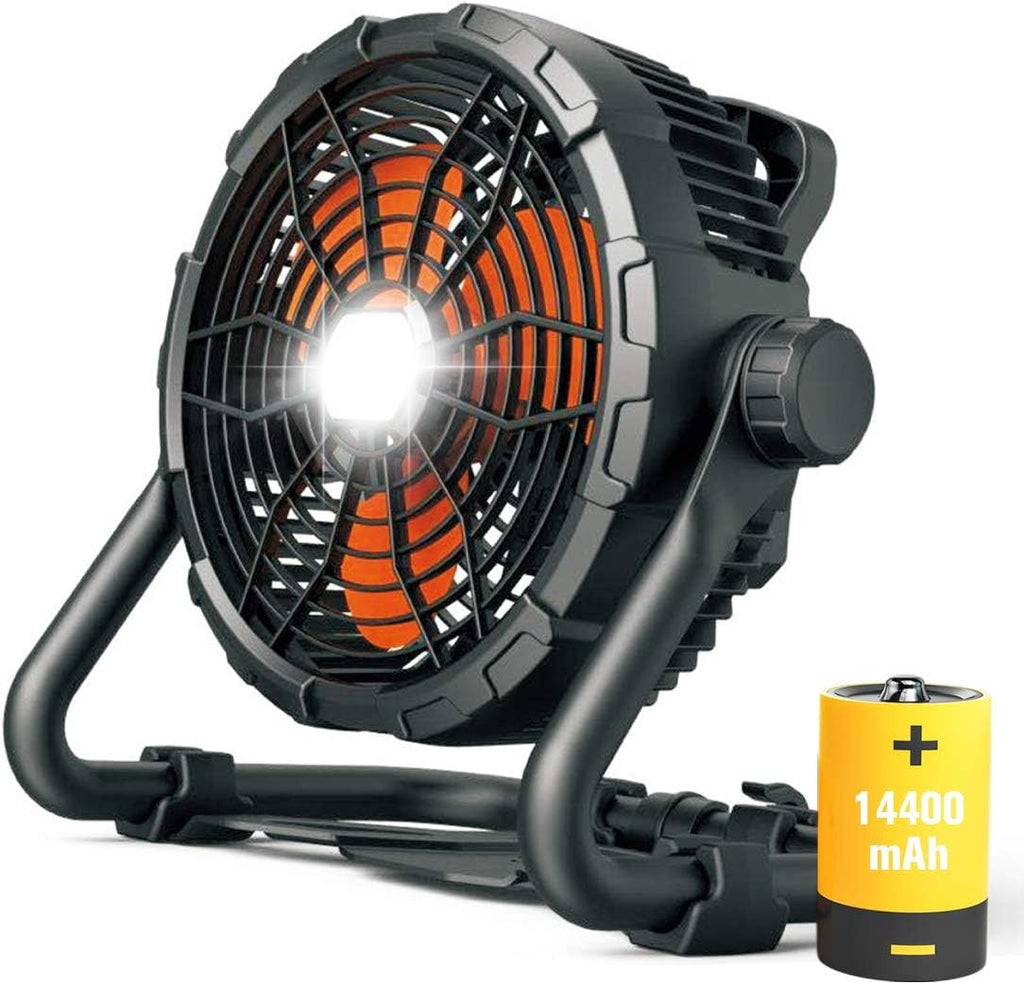 Rechargeable Portable Cordless High Velocity Floor Fan F2716