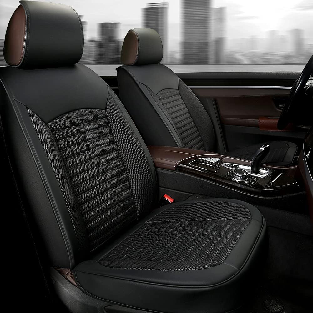 Gray Rear Bench Car Seat Cover O227750