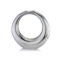 Silver Aluminum Ring Small Hoop Vase W134140