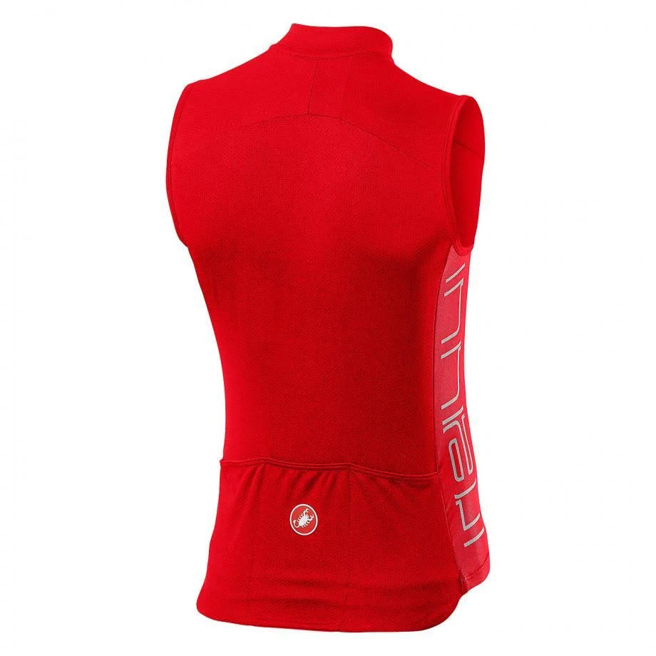 Sleeveless Fiery Red T7566
