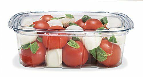 48-Ounce Clear Plastic Container with Lid T5374