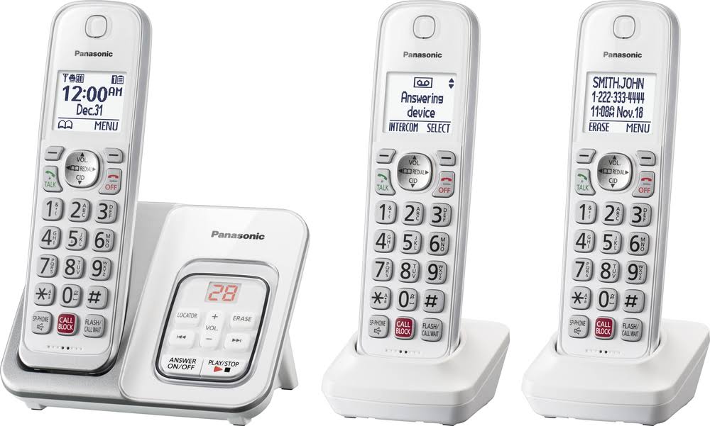 Cordless Phone with 2 Handsets G6679