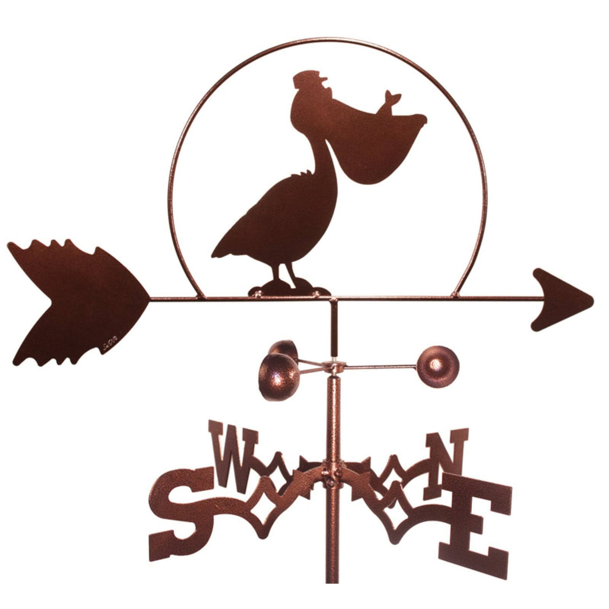 Handmade Pelican Bird Weathervane D451923
