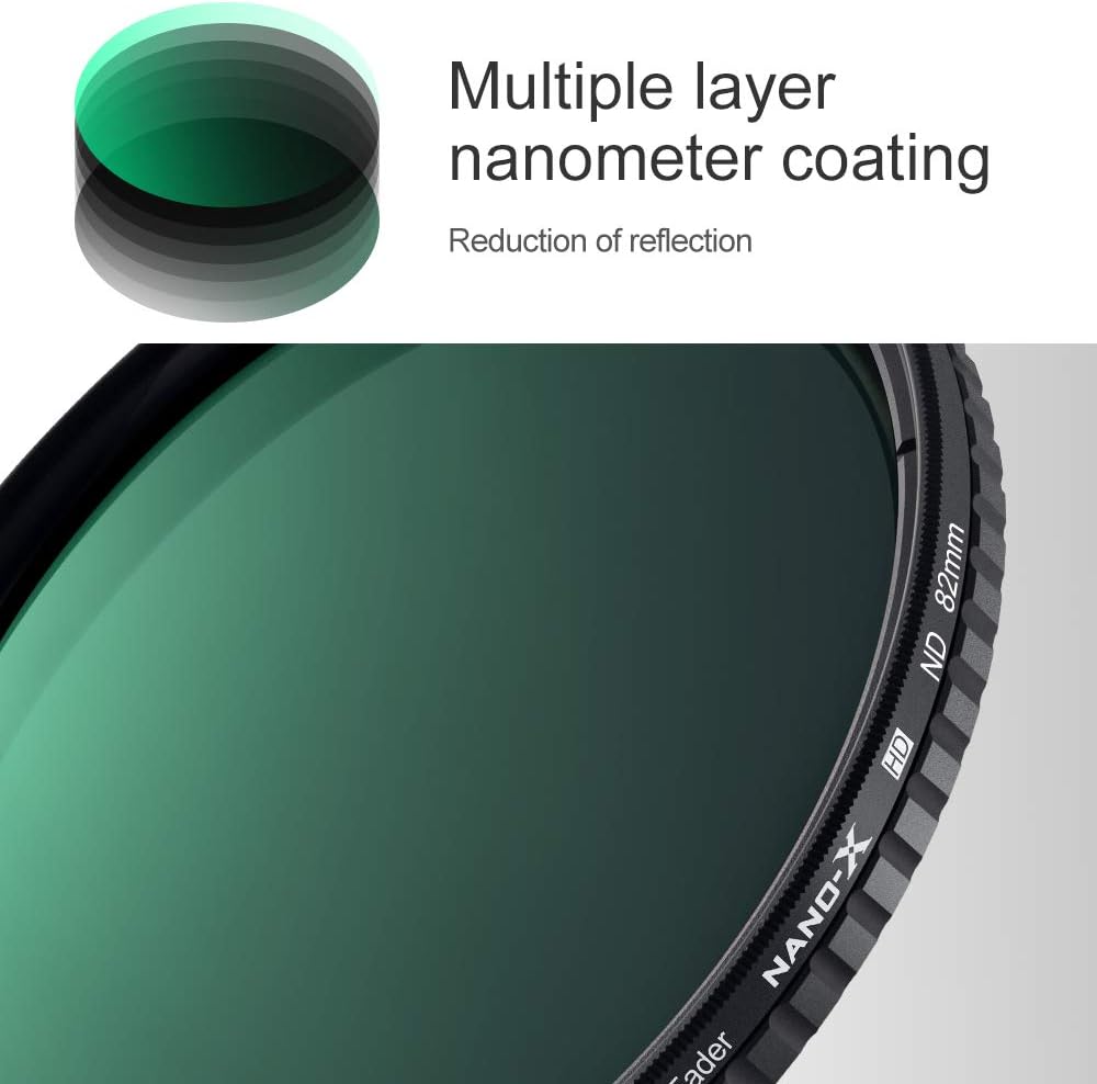52mm Variable ND Filter ND8-ND128 3-7 Stop Q958