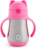 Pink Stainless Steel Straw Cup X248