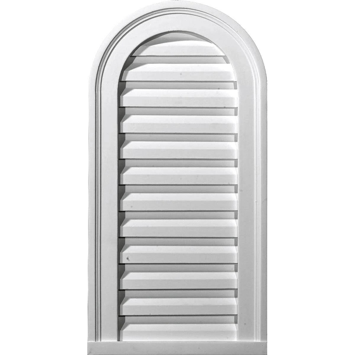 14 inch x 23 inch Cathedral Urethane Gable Vent Louver K43775