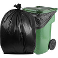 100 Gallon Black 2 Mil Heavy Duty Garbage Bags J42625