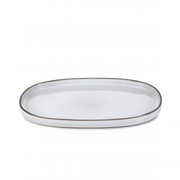 Large Oval Service Plate 7 Colors I947