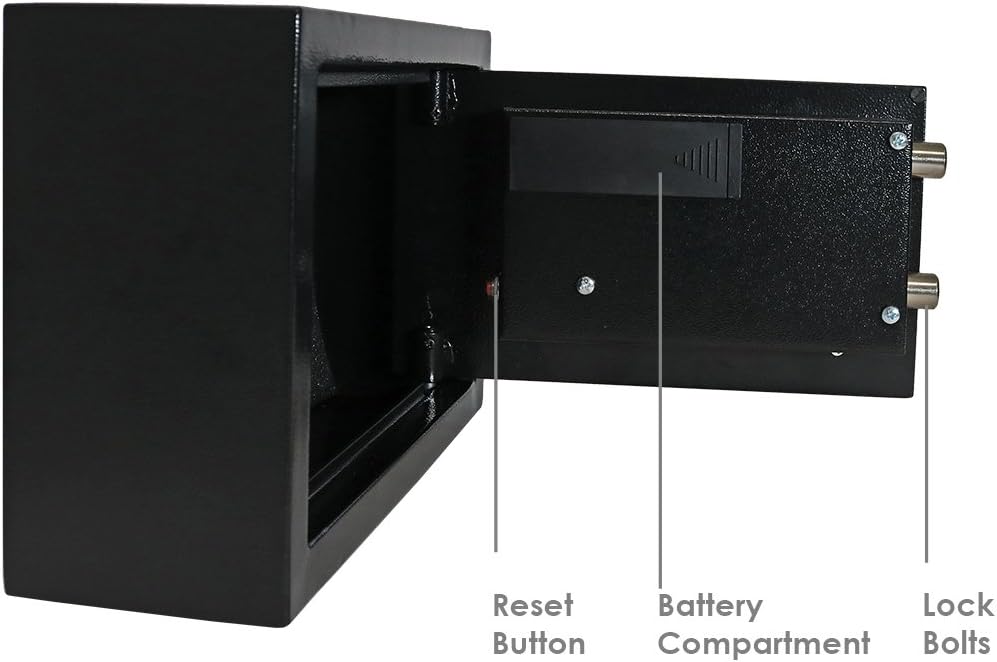 Digital Safe Lock Box with Programmable Lock W179404