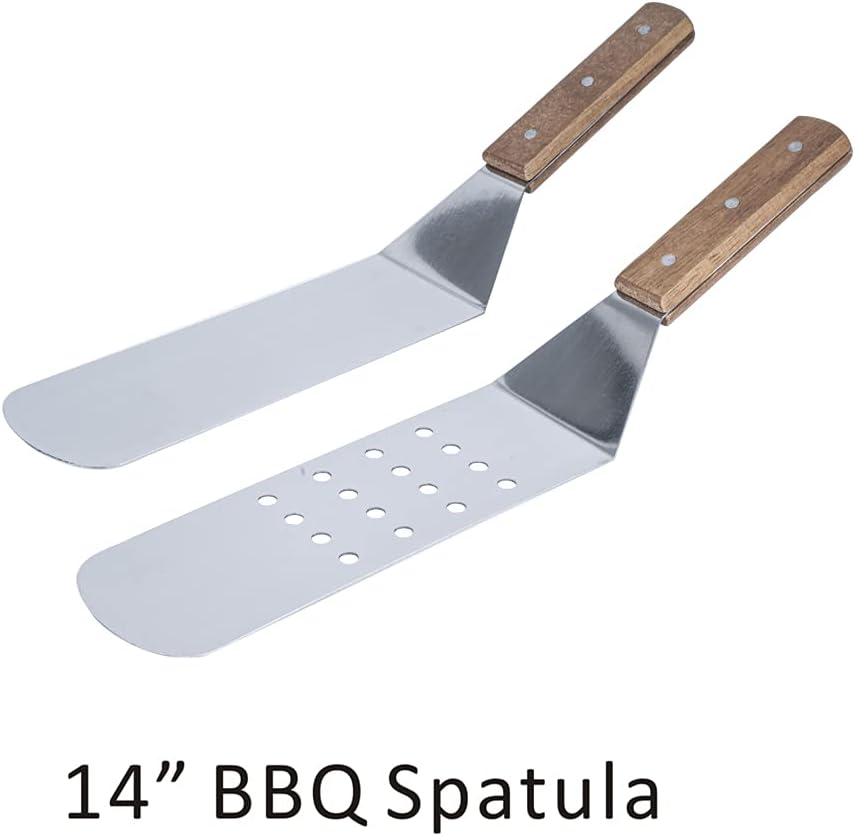 Heavy Duty Stainless Steel Concave Comal Set U5415