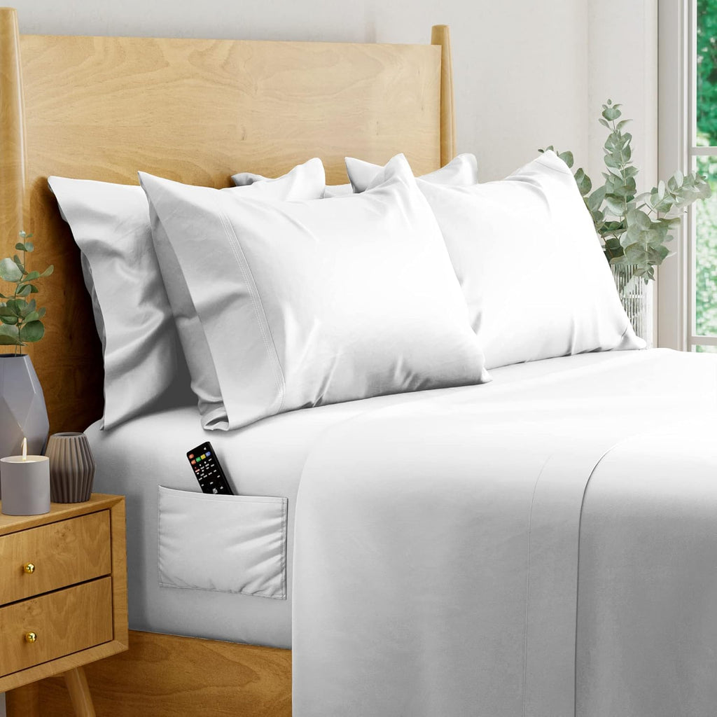 King Size Eucalyptus Sheets 6 pcs V7864