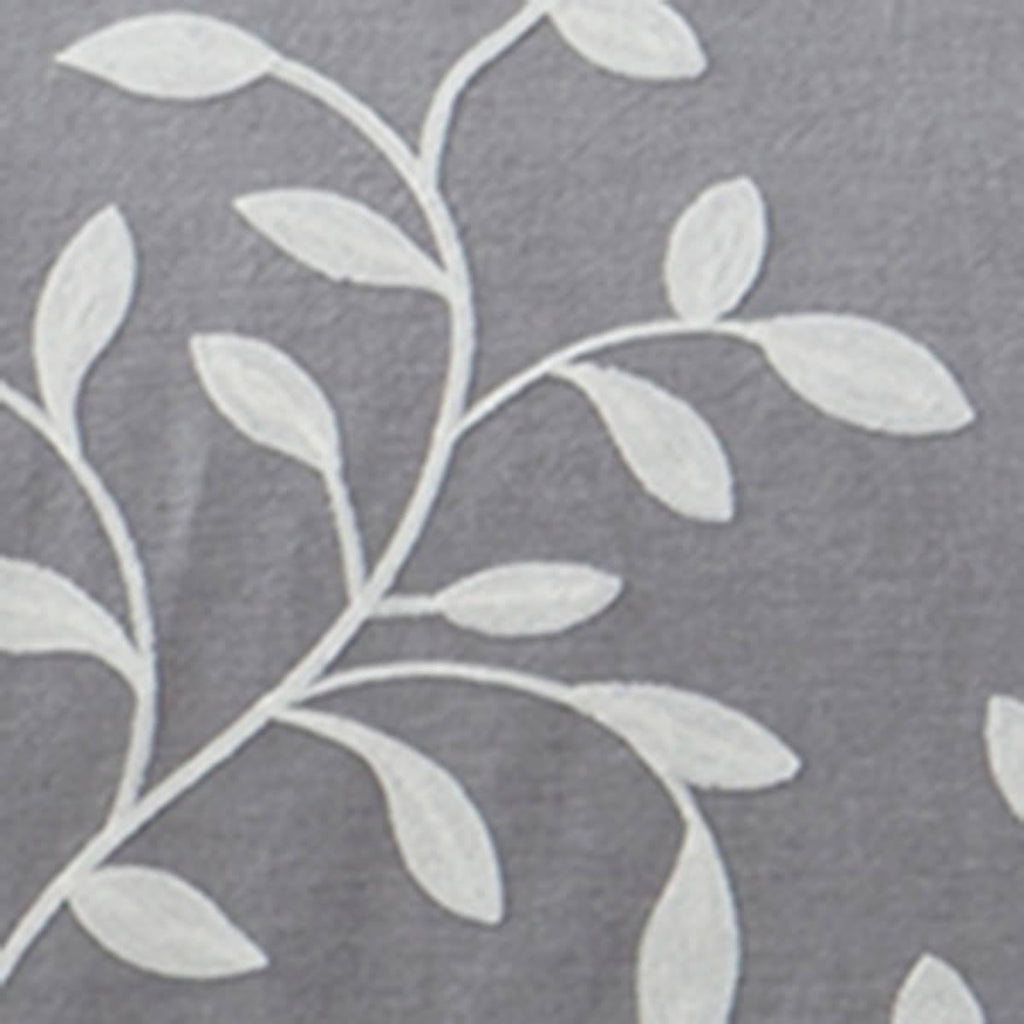 Queen Grey Chambray Cotton Comforter Set B2426