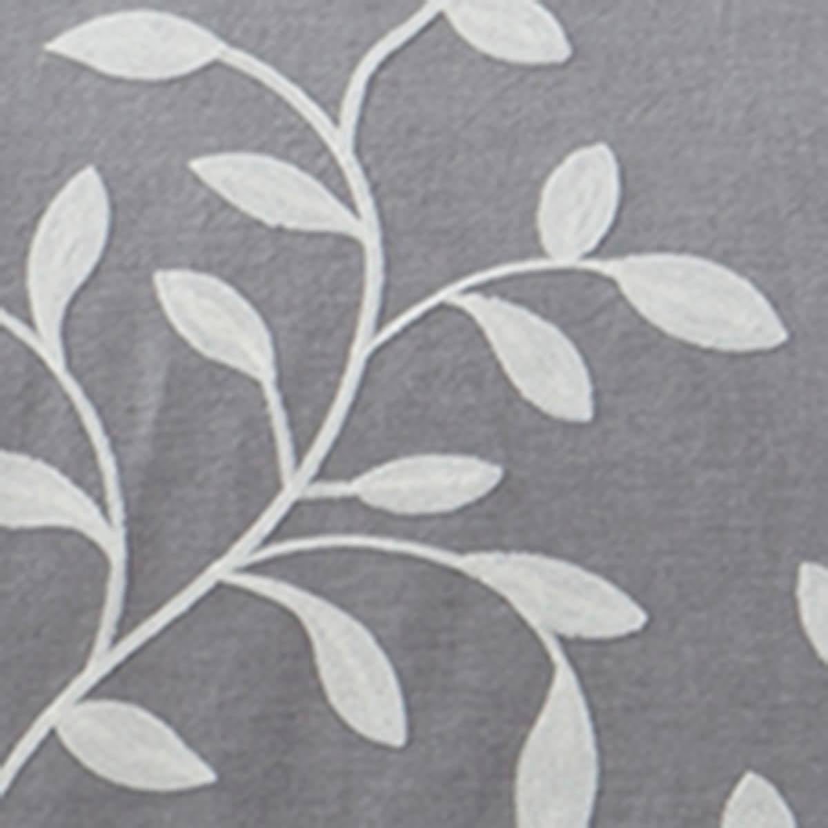 Queen Grey Chambray Cotton Comforter Set B2426