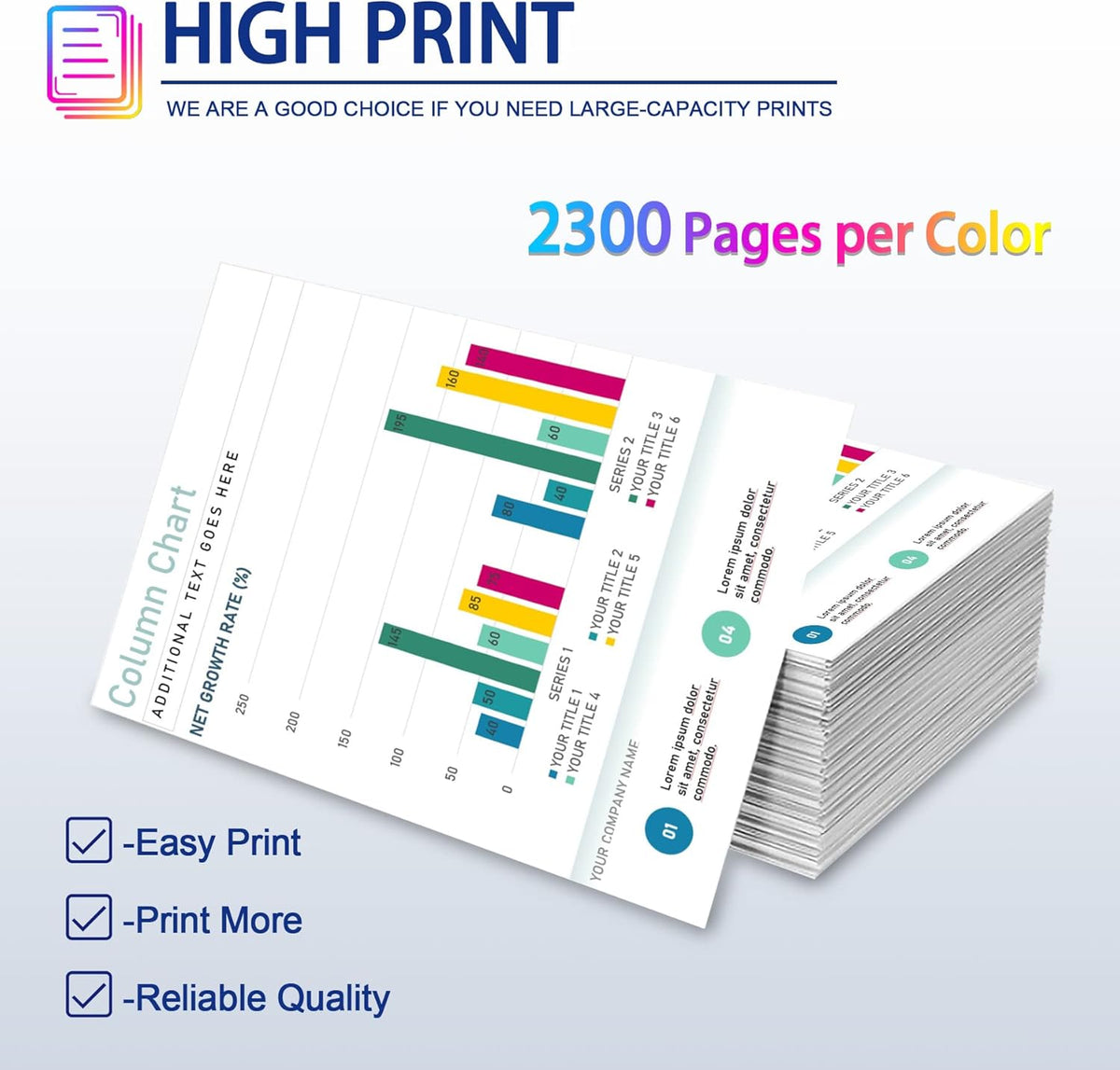 Compatible Magenta Toner Cartridge Replacement 1-Pack C26323