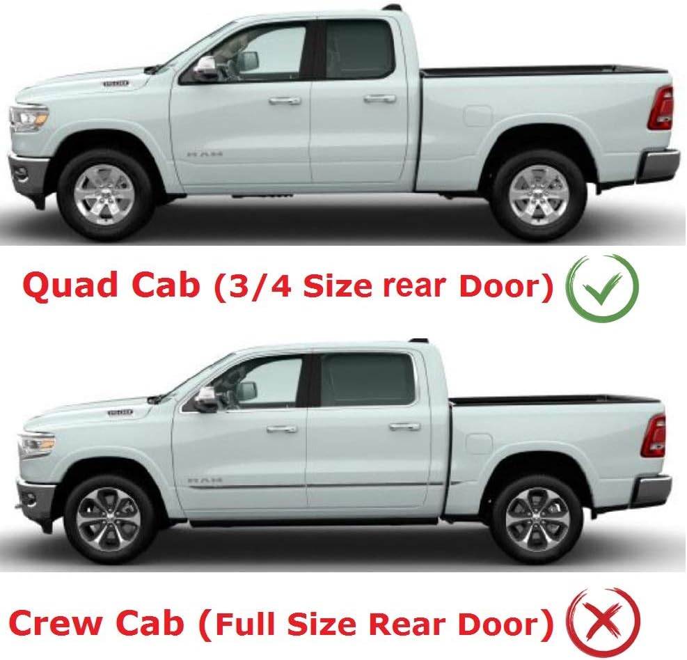 Dark Tinted Tape-On Side Window Visor Deflectors O275654