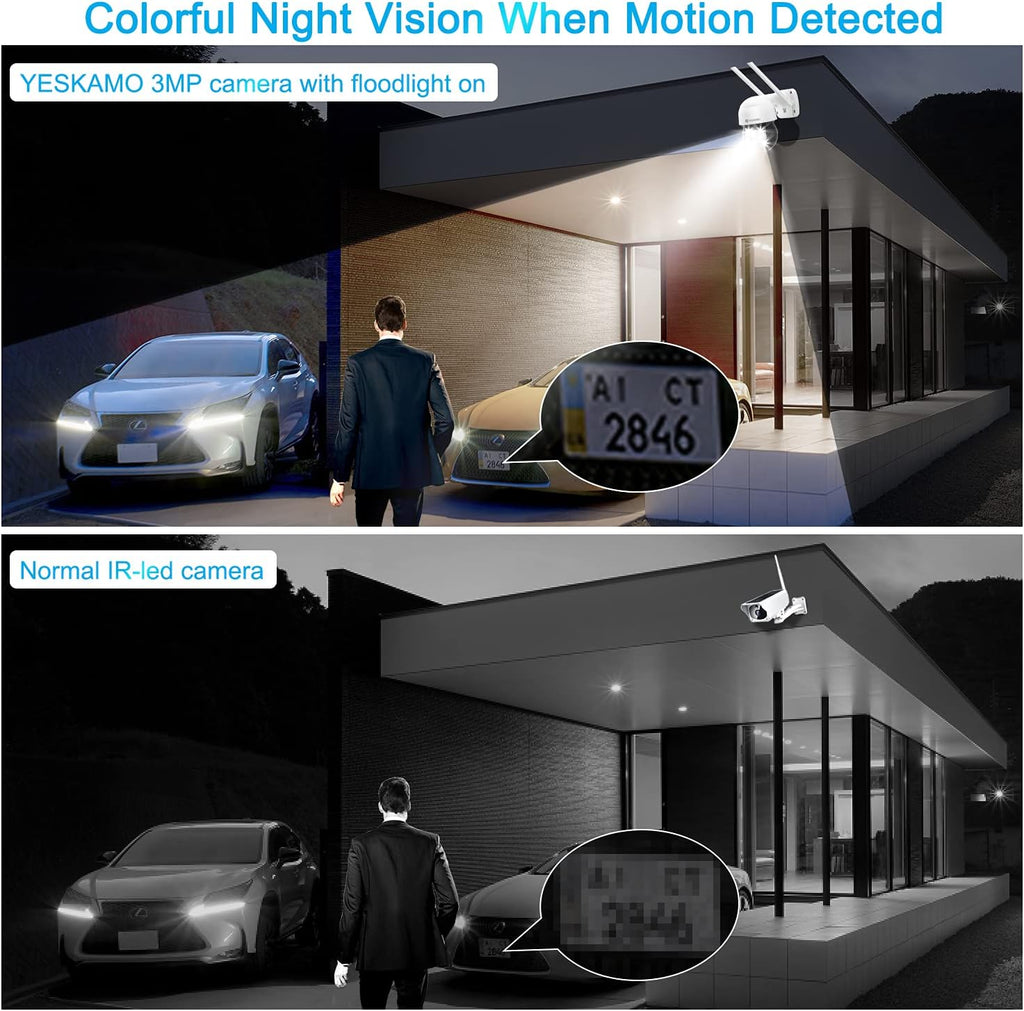 Ultra-HD 3MP WiFi PTZ Security Camera K583609