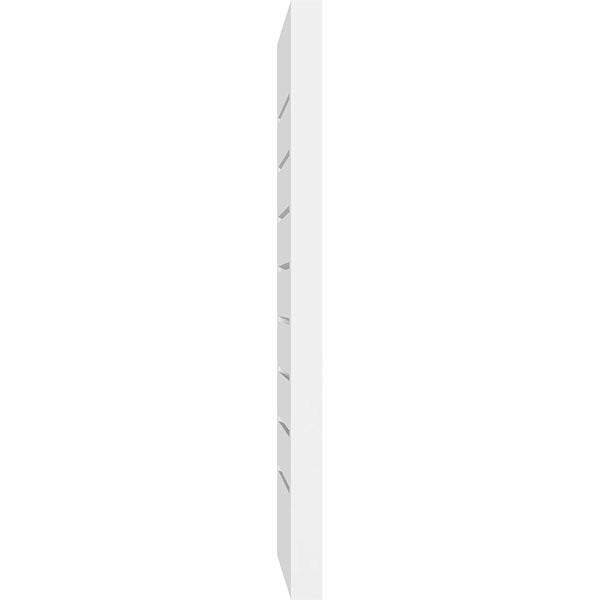 20x22W x 36x22H Vertical Surface Mount PVC Gable Vent Z5292