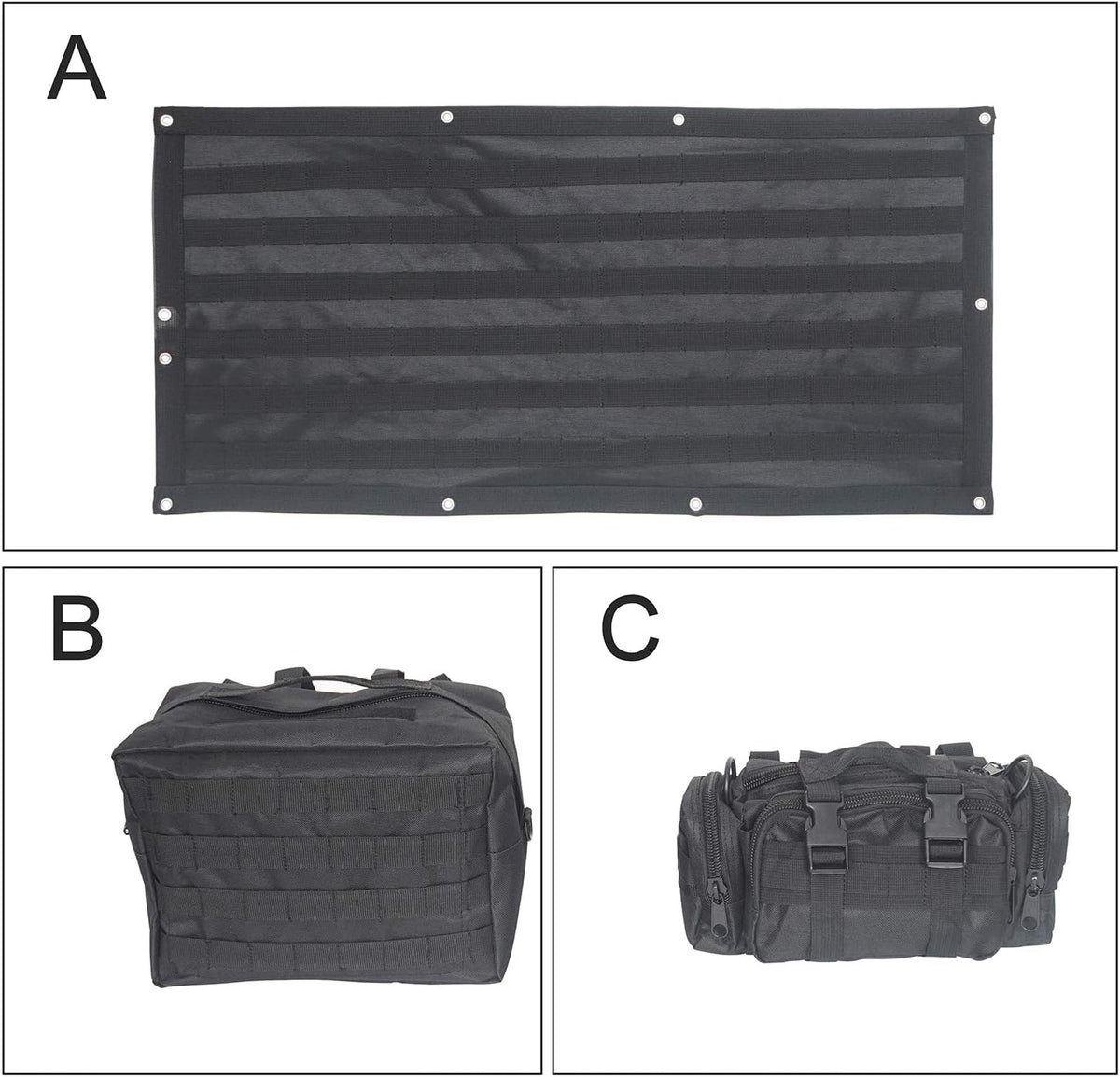 Tailgate Storage Bags Cargo Organizer Kit C669590