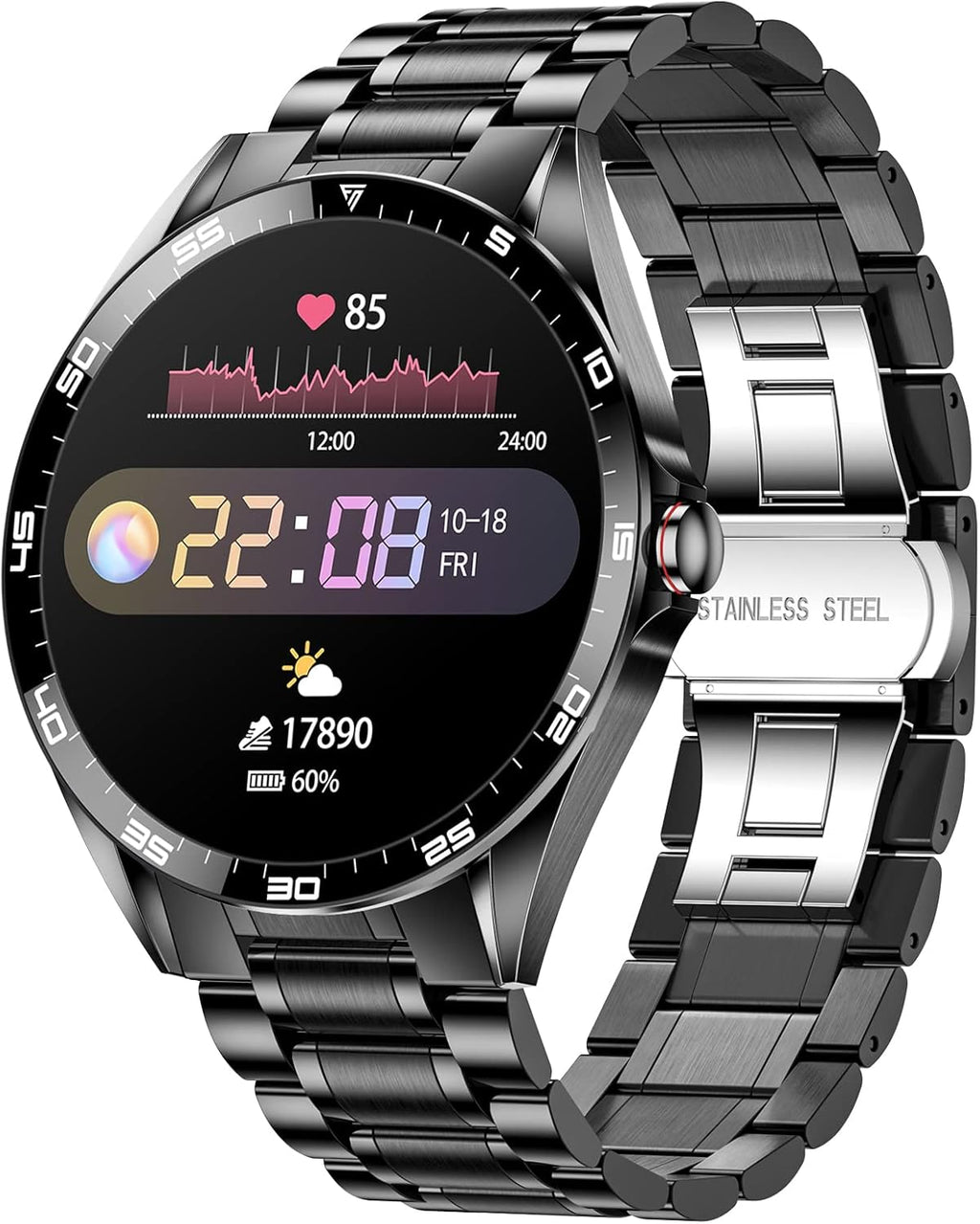 IP67 Waterproof Smartwatch with Heart Rate Sleep Monitor U57106