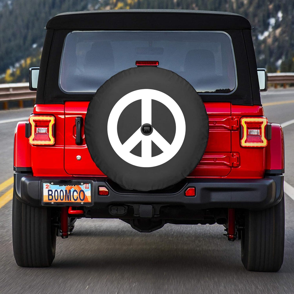 Soft Tire Cover for Jeep Wrangler JL with Back-up Camera W878