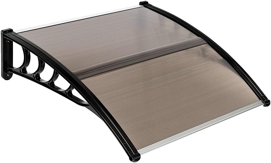 40 x 40 Polycarbonate Window Awning Door Canopy X50196