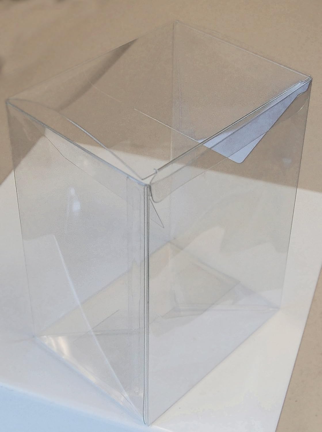 4 Inch Crystal Clear Heavy Duty Pop Protector Case Lot of 10 J570