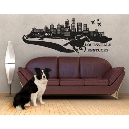 Cityscape Wall Decal Vinyl Art Home Decor N92325