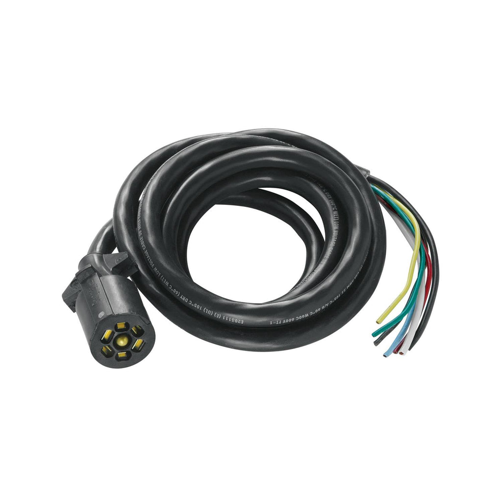 7-Way Connector Trailer End 8 ft. Cable F770606