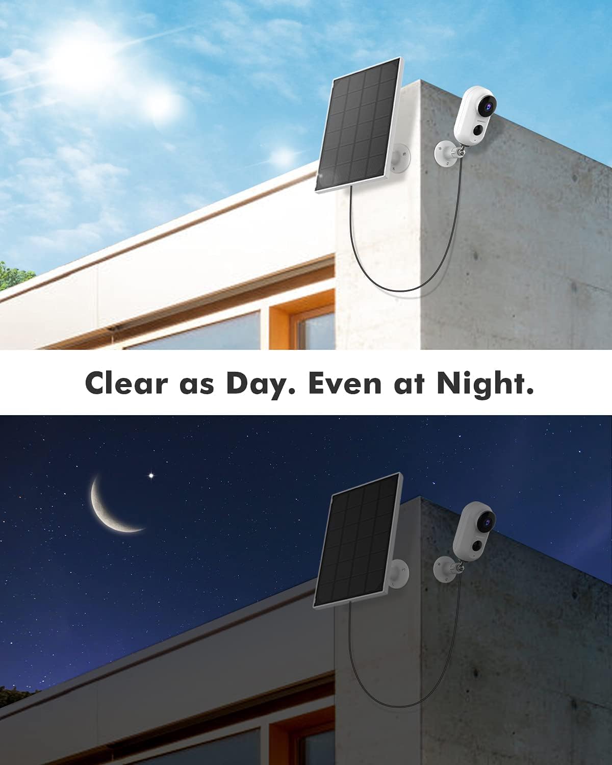 Solar Security Camera Wireless Outdoor with Solar Panel I5522