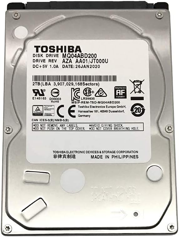 2TB 5400RPM 2.5inch SATA Hard Drive Z48220