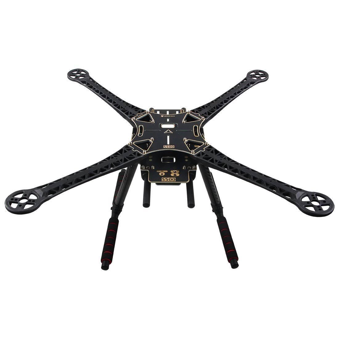 Quadcopter Fuselage Frame Kit with Carbon Fiber Landing Gear V5726
