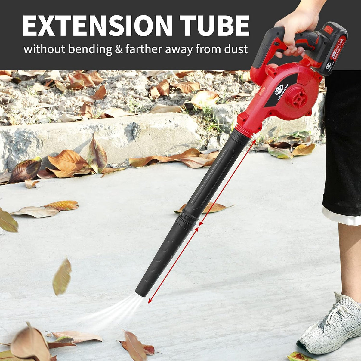 Cordless Leaf Blower with Rechargeable Battery N751