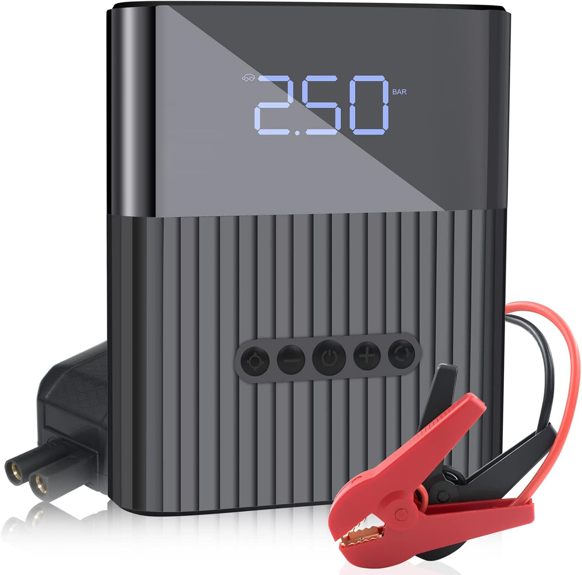 1000A Peak 8800mAH Lithium Jump Starter with Air Compressor G369