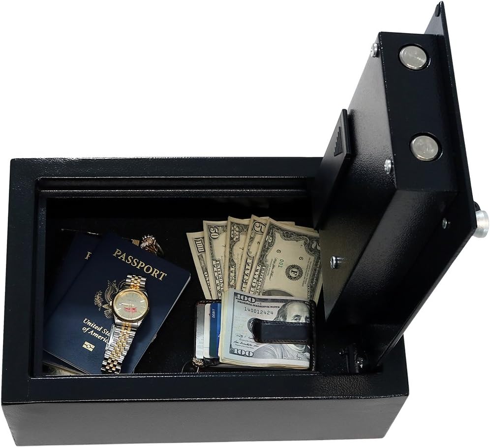 Digital Safe Lock Box with Programmable Lock W179404