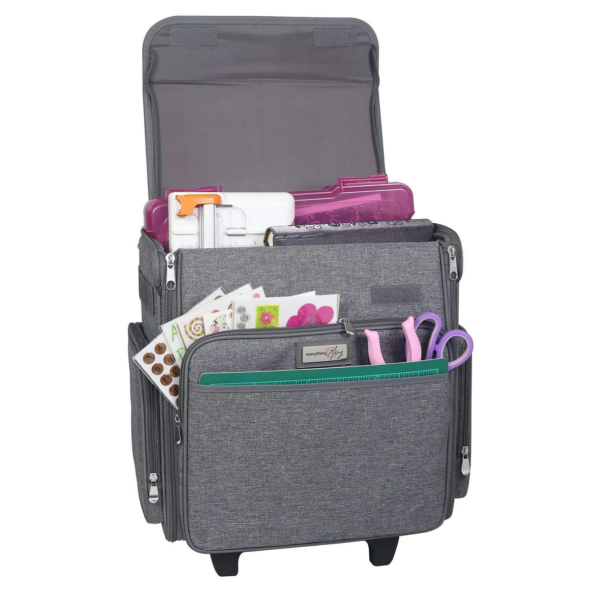 Collapsible Rolling Scrapbook Case H550273