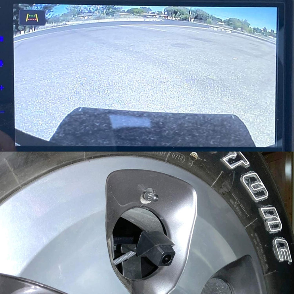Car Backup Reverse Rear View Spare Tire Mount Camera R475