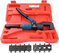 Hydraulic Wire Battery Cable Lug Terminal Crimping Tool with 9 Pairs Dies M413